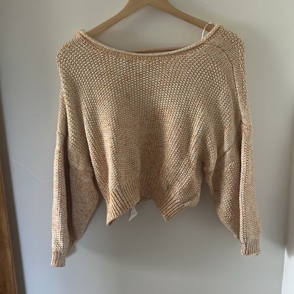 Anthropologie X Satuday Sunday Talula Cropped Sweater. M - Picture 3 of 7